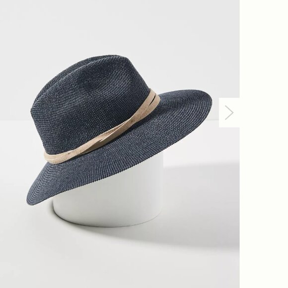 Anthropologie Rancher Hat Women's Fedora Cowgirl Band OS - Picture 1 of 8